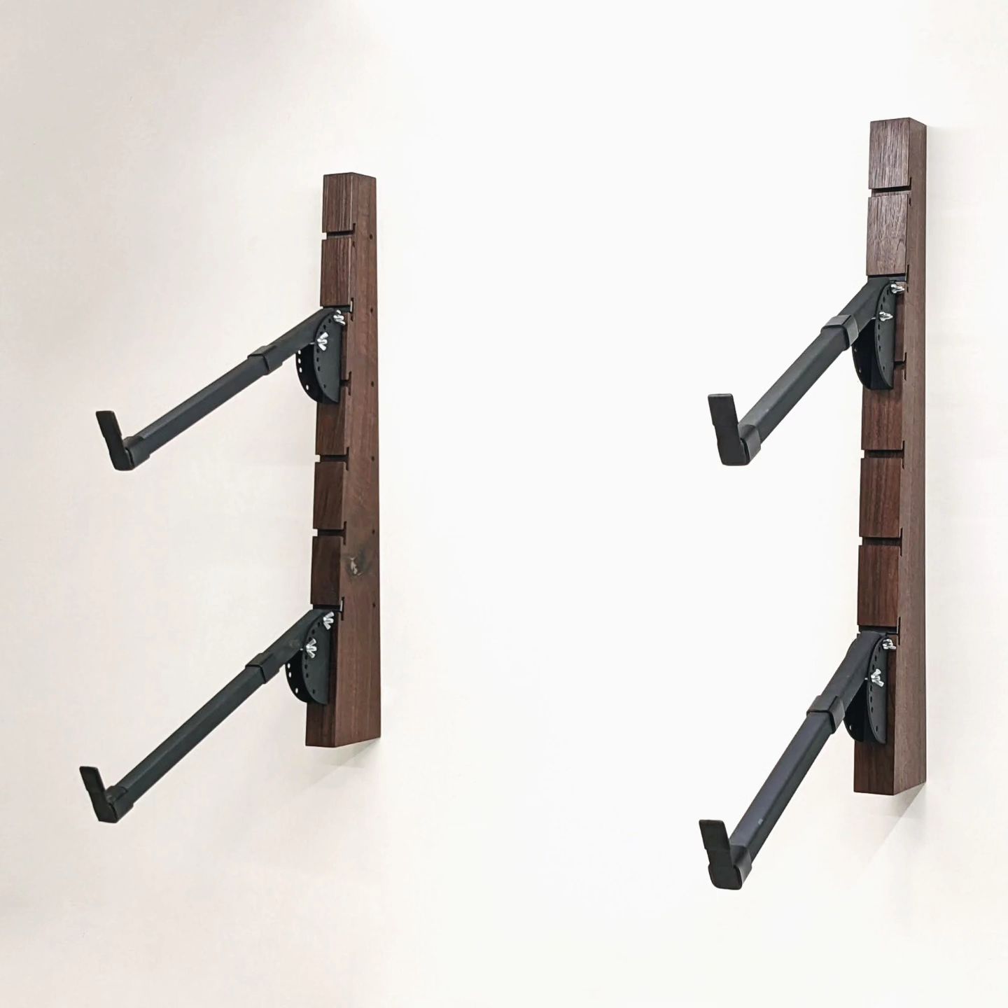 May 17th, 2023: Adjustable keyboard rack in walnut!